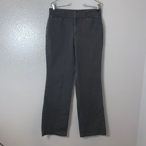 Dockers Ideal Fit grey wide leg khaki pants